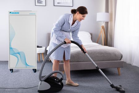 Sanitizing Hotel Rooms